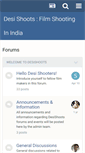 Mobile Screenshot of desishoots.com