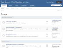 Tablet Screenshot of desishoots.com